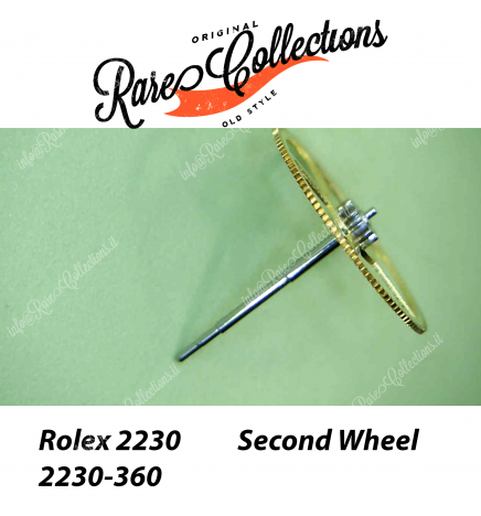 NEW Nuovo Rolex 2230-360 Second Wheel Ruota Secondi