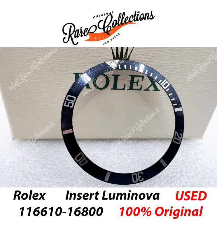 USATO BEZEL Inserto Rolex 16610 16800 Submariner .1