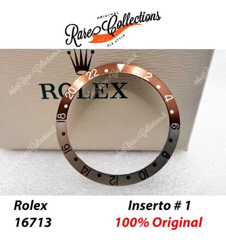 USED Usato BEZEL Insert Rolex 16713 .1