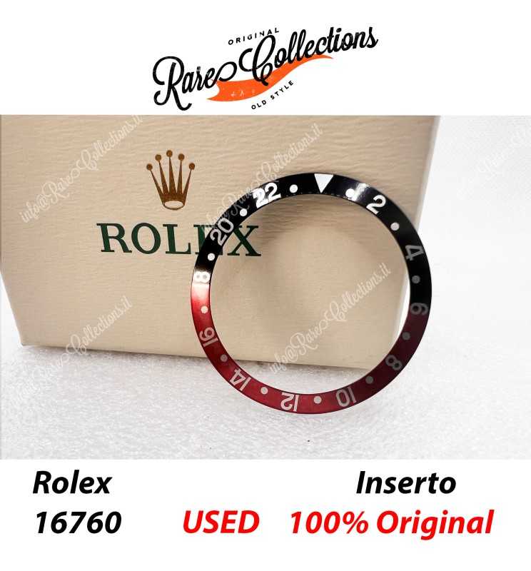 USED Usato BEZEL Insert Rolex 16760