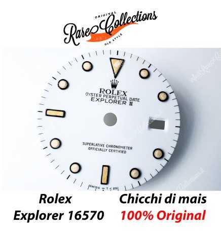 USED Usato Quadrante Dial Explorer Chicchi di Mais 16570 0056