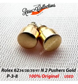 Rolex 6238 6239 6236 6262 DAYTONA 24-P3-8 Pulsanti GOLD Pushers Buttons Originali