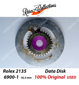 USED Usato Rolex Disco data Disk 2135-6900-1 Champagne .47