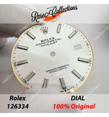 USED Usato Rolex Dial 126334 3235 DateJust Chromalight 0065