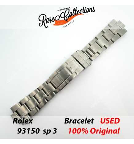 USED Usato Bracciale Bracelet Rolex 93150 SP3 20mm 1665 5512 5513 1680