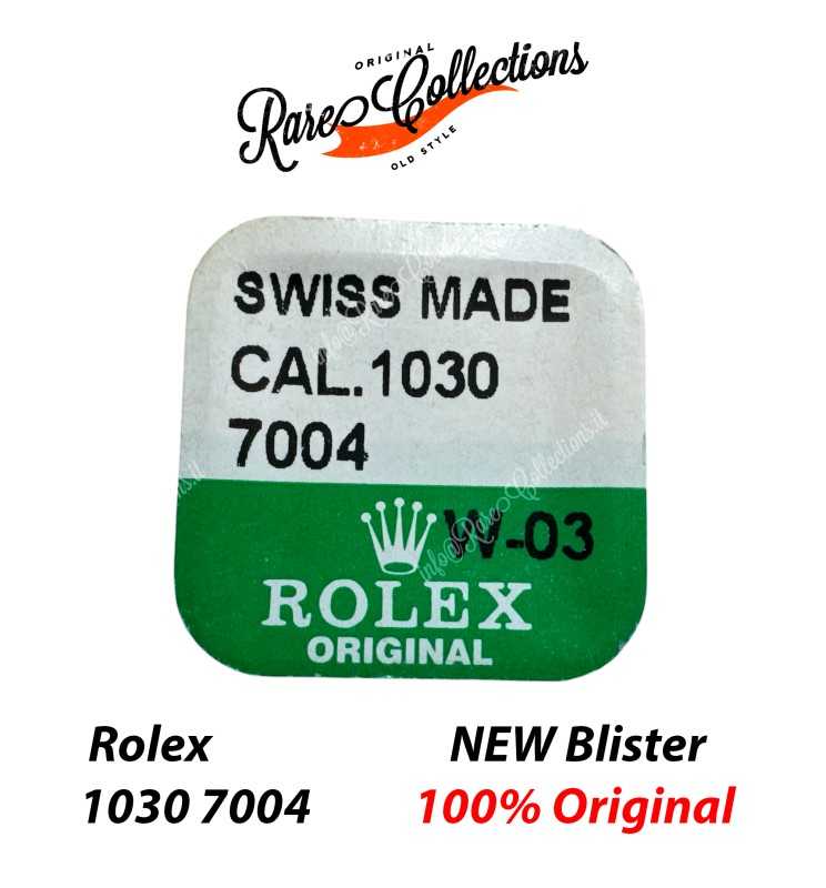 NEW Nuovo Blister Rolex 1030 7004 Rotor Bearing Cuscinetto Rotore