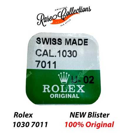 NEW Nuovo Blister Rolex 1030 7011 Rotor Axle Asse Rotore