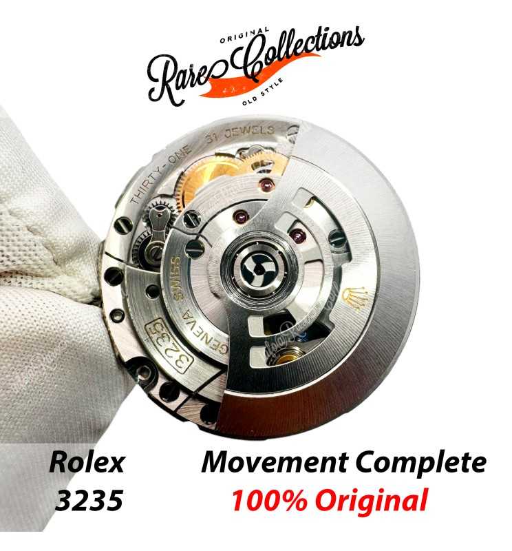 USED Movimento Rolex 3235 Movement Submariner Blu
