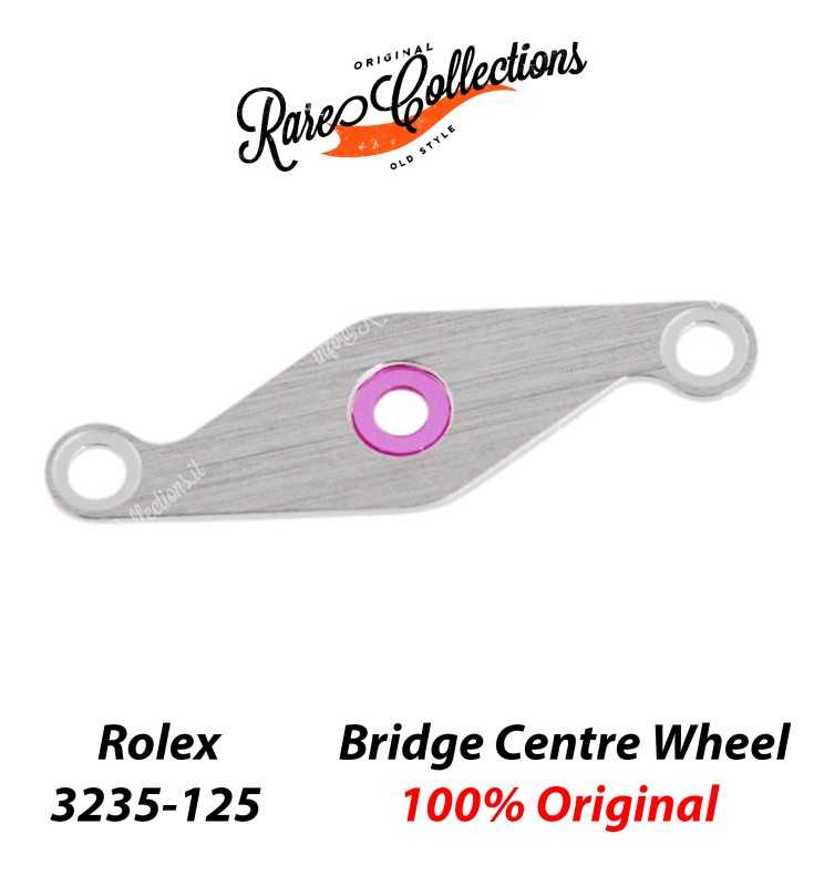 NEW Nuovo Rolex 3235-125 Bridge for Centre Wheel Ponte per Ruota Centro 3230 3255 3285