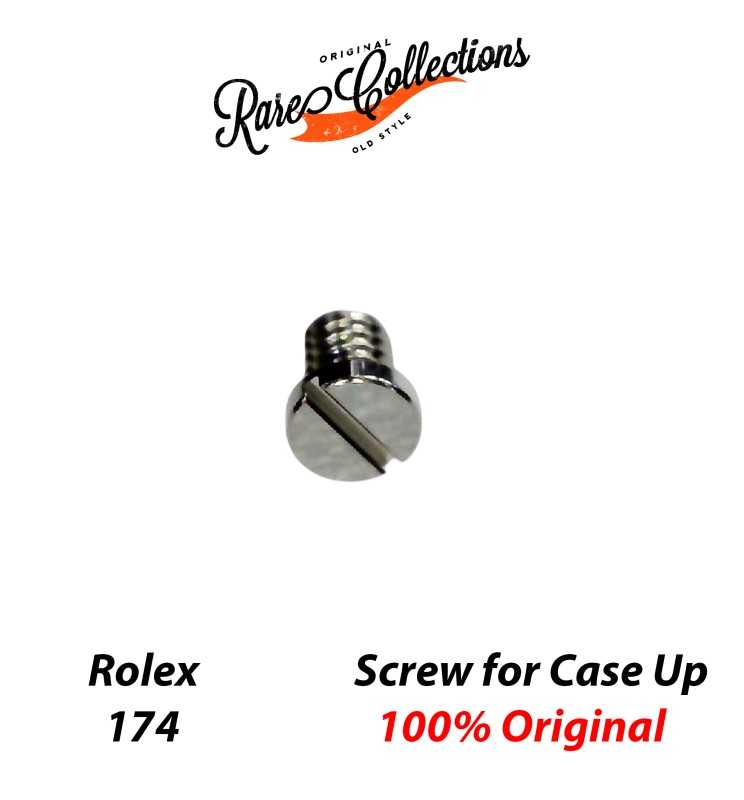 NEW Nuovo Rolex 3235 174 Screw Case Cassa ferma Stop 3230 3255 3285