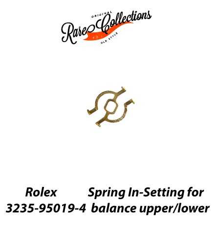 NEW Nuovo Rolex 3235 95019-4 Spring In-Setting for balance-upper/lower 3230 3255 3285