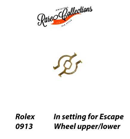 NEW Nuovo Rolex 3235-0913 Castone Escape Wheel In setting Castone Ruota Scappamento 3230 3255 3285