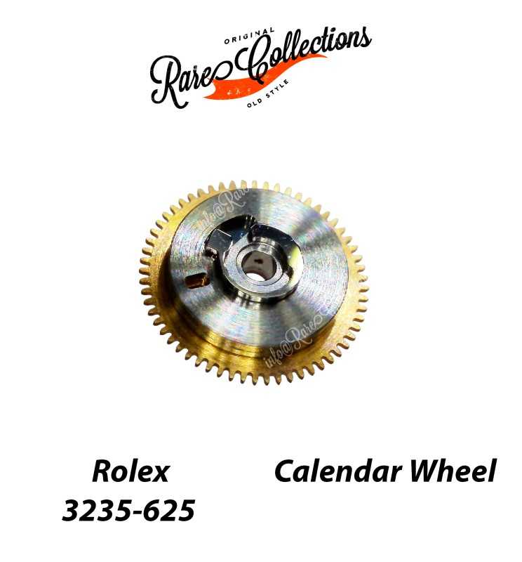 NEW Nuovo Rolex 3235-625 Calendar Wheel Ruota Calendario
