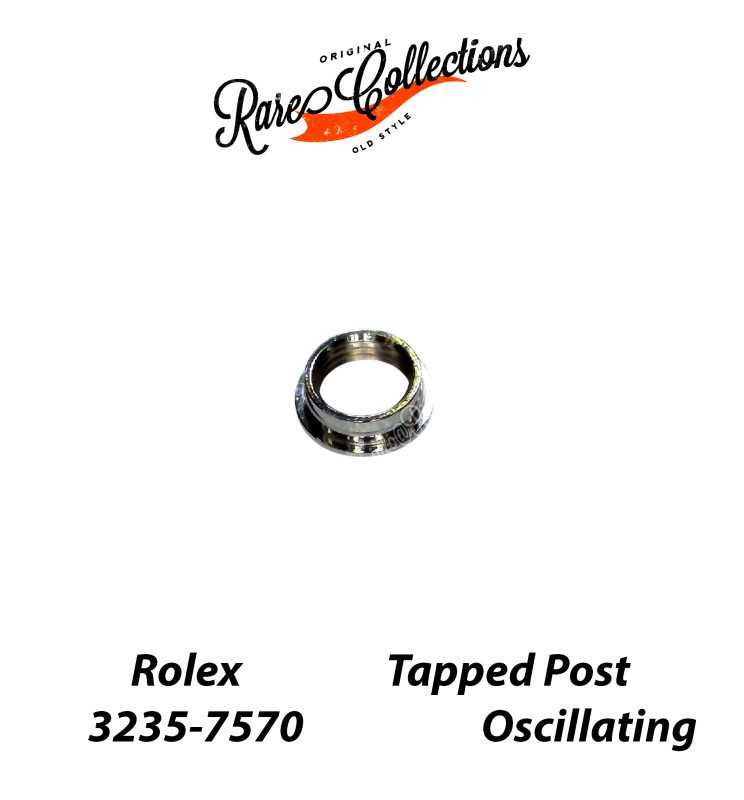NEW Nuovo Rolex 3235 7570 Tapped Post Oscillating Weight 3230 3255 3285