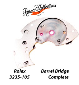 NEW Nuovo Rolex 3235-105 Barrel Bridge Complete Ponte Bariletto completo